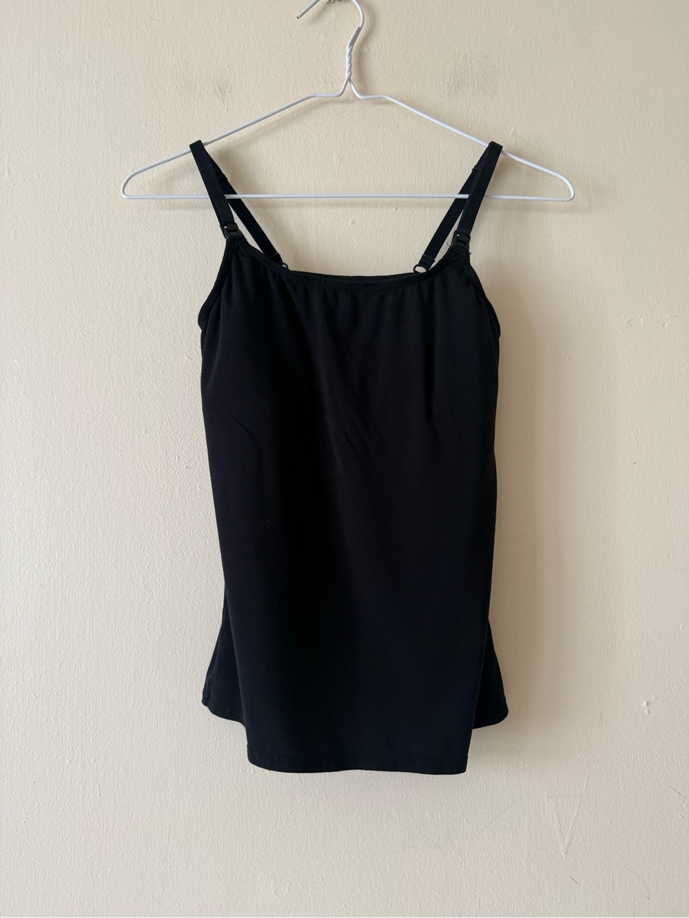 Storq Soft Touch Nursing Tank Top Size 2 Black Modal